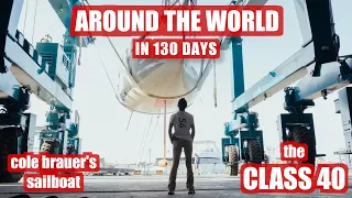 The Class 40 Sailboat Cole Brauer Sailed Around The World – Ep 271 – Lady K Sailing