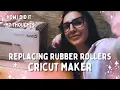 My thoughts on replacing Cricut Maker rubber rollers Good idea or bad