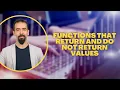 Functions With and Without Return Values in Python Explained with Examples