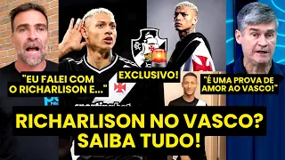 RICHARLISON NO VASCO? "ELE QUER VIR PRO VASCO!!! EU FALEI com ELE e..." PILHADO REVELA INFORMAÇÕES!