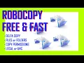EASY How to Use Robocopy To Copy Files Folders Shares Permissions