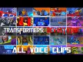 Transformers Devastation - All Voice Clips