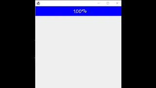 How To Create a Progress Bar using Java