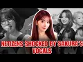 LE SSERAFIM’s Sakura Live Vocals Shock Netizens After Major Glow-Up