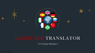 Multilingual Language Translator using Python