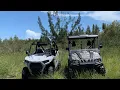 Axis 500 from Lowe s and the RZR getting muddy