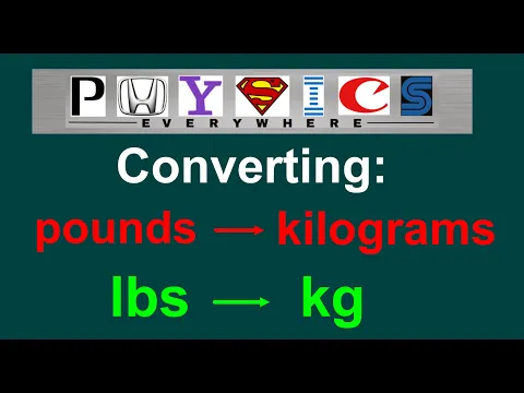Download MP3 [EASY] Converting pounds (lbs) to kilograms (kg)
