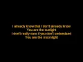 The Sunshine - Manchester Orchestra Karaoke