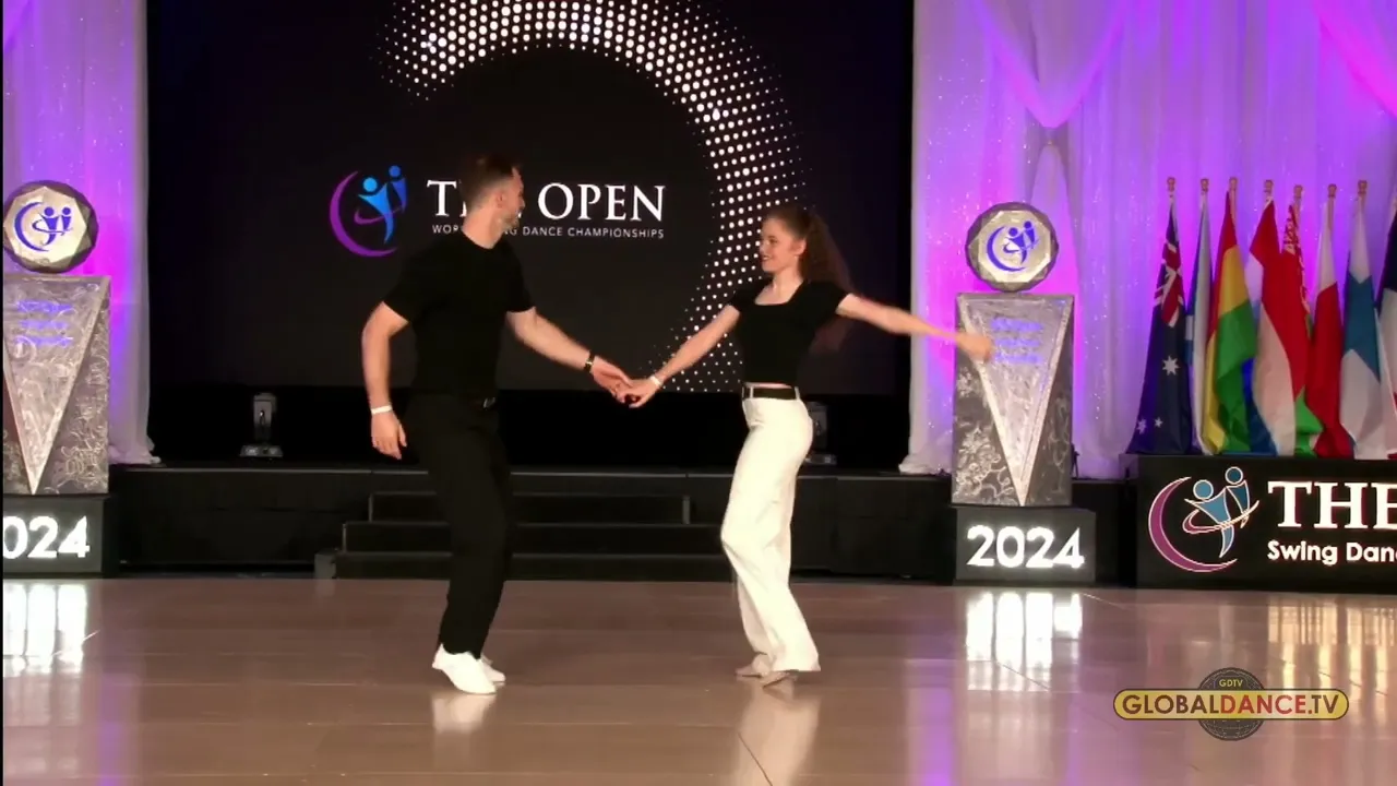 Dillon Luther and Elizabeth Spann - Jack & Jill Swing - All Star Finalist - The Open 2024