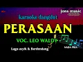 Download Lagu perasaan || Leo Waldi || karaoke dangdut