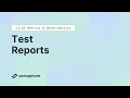 Metrics and Observability in - Test Reports