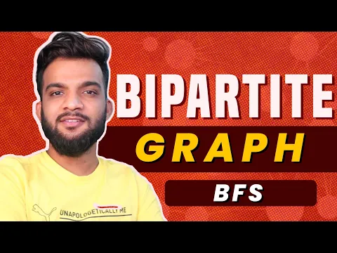 G-17. Bipartite Graph | BFS | C++ | Java - YouTube thumbnail