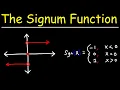 The Signum Function - Basic Introduction