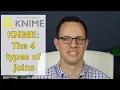 KNIME The four types of joins that you will use in KNIME