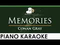 Download Lagu Conan Gray - Memories - LOWER Key (Piano Karaoke Instrumental)