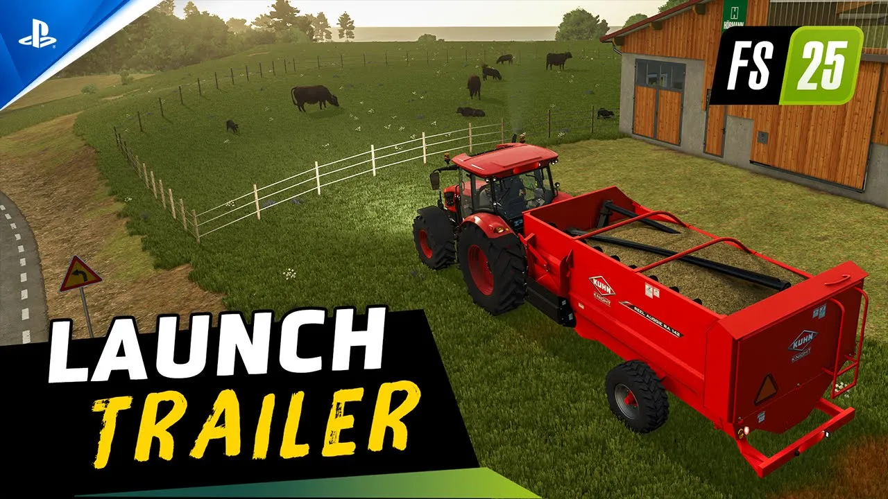 Farming Simulator 25 - bande-annonce de lancement | Jeux PS5