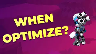 When should you optimize your game code