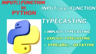 Master Python Input Typecasting type Function Beginners Guide with Examples