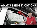 AVS Window Rain Visor Comparison Original Low Profile In Channel