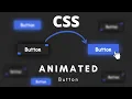 How to make CSS Animated Button Hover Effect using HTML CSS CSS Button Hover Animation