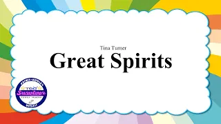 Download [Tina Turner] Great Spirits - Lyrics Video MP3