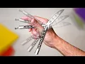Learning Butterfly Knife Tricks with No Experience