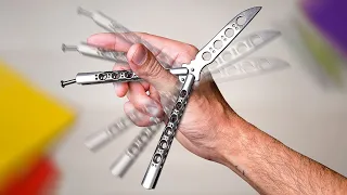 learning butterfly knife tricks with no experience
