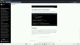 python object memory size