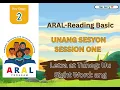 ARAL-Reading Basic Key Stage 2 Week 2 Session 1