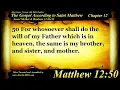 The Gospel of Matthew Chapter 12 - Bible Book 40