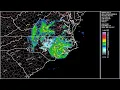 2023 Ophelia - Raleigh NC WSR-88D Radar Animation 1280x720