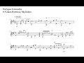 E. Granados. 8 Valses Poéticos, Melódico