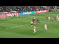 Lagu Barcelona Arsenal, shot Sanchez free kick 2016