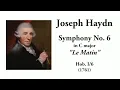 Haydn: Symphony No. 6 in D major "Le Matin" (with Score)