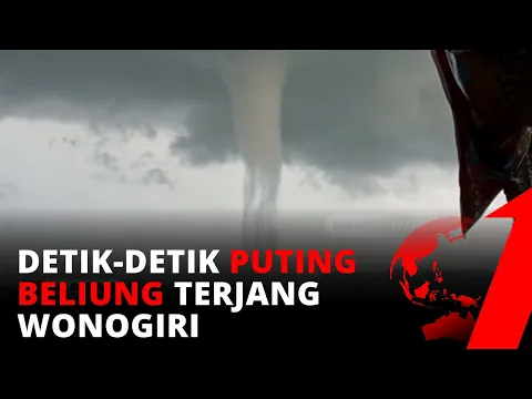 Detik-detik Angin Puting Beliung Hantam Waduk Gajah Mungkur | tvOne
