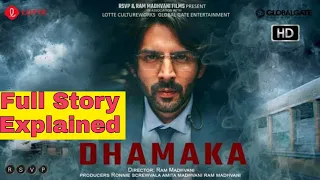 dhamaka 2021 full story explained with ending explanation in hindi urdu filmy session