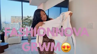 FASHIONNOVA|GRWM|HOOKAH&FRIENDS