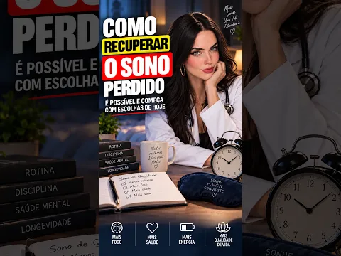 Como Recuperar o Sono Perdido #saude #sono #maisfoco