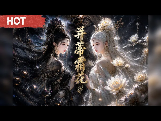 并蒂霜花
