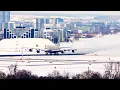 Lagu A380 STUNNING Snowy Winter Departure out of Toronto Pearson Airport