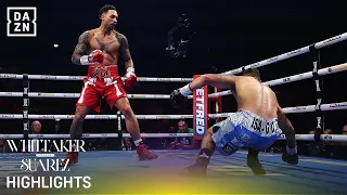 first round knockout ben whittaker vs braian suarez fight highlights
