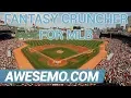 MLB DFS Guide - How To Use Fantasy Cruncher For MLB
