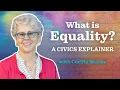 What is Equality A Civics Explainer