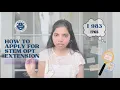 I 983 STEM OPT extension online filing for I 765 application Step by step instructions USICS