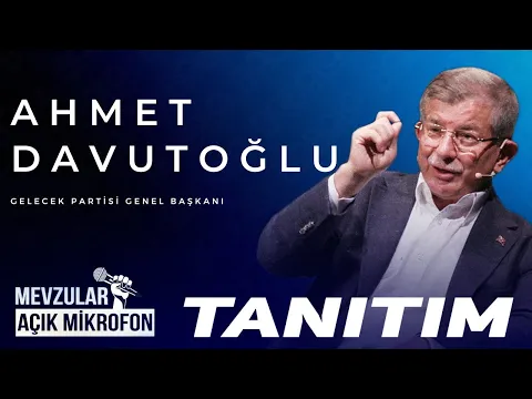 Mevzular Açık Mikrofon Tanıtım I 5. Bölüm: Ahmet Davutoğlu (6 Ekim Perşembe Yayında) YouTube video detay ve istatistikleri