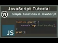 19 Simple Functions in JavaScript javascript tutorial UiBrains NAVEEN SAGGAM