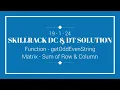SKILLRACK DAILY CHALLENGE AND DAILY TEST SOLUTION 19-01 C Java Python