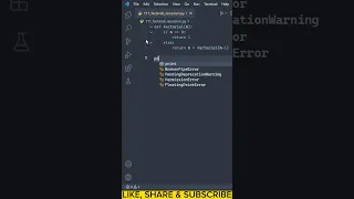 Calculate Factorial using recursion