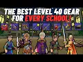 Wizard101 The ULTIMATE Level 40 Gear Guide For EVERY School Barkingham Chronicle Update