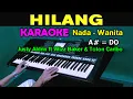 Download Lagu HILANG - KARAOKE Nada Wanita | Justy Aldrin ft Wizz Baker \u0026 Toton Caribo